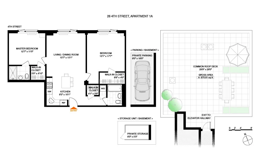 Unit for sale at 26 4th Street, Brooklyn, NY 11231