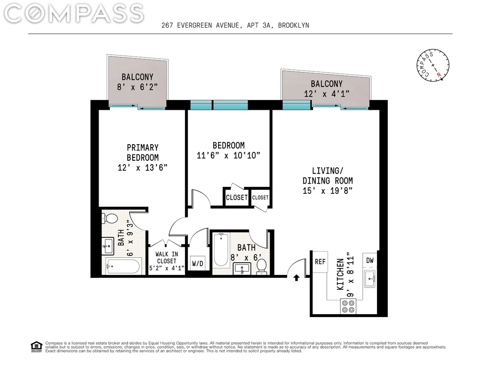 Unit for sale at 267 Evergreen Avenue, Brooklyn, NY 11221