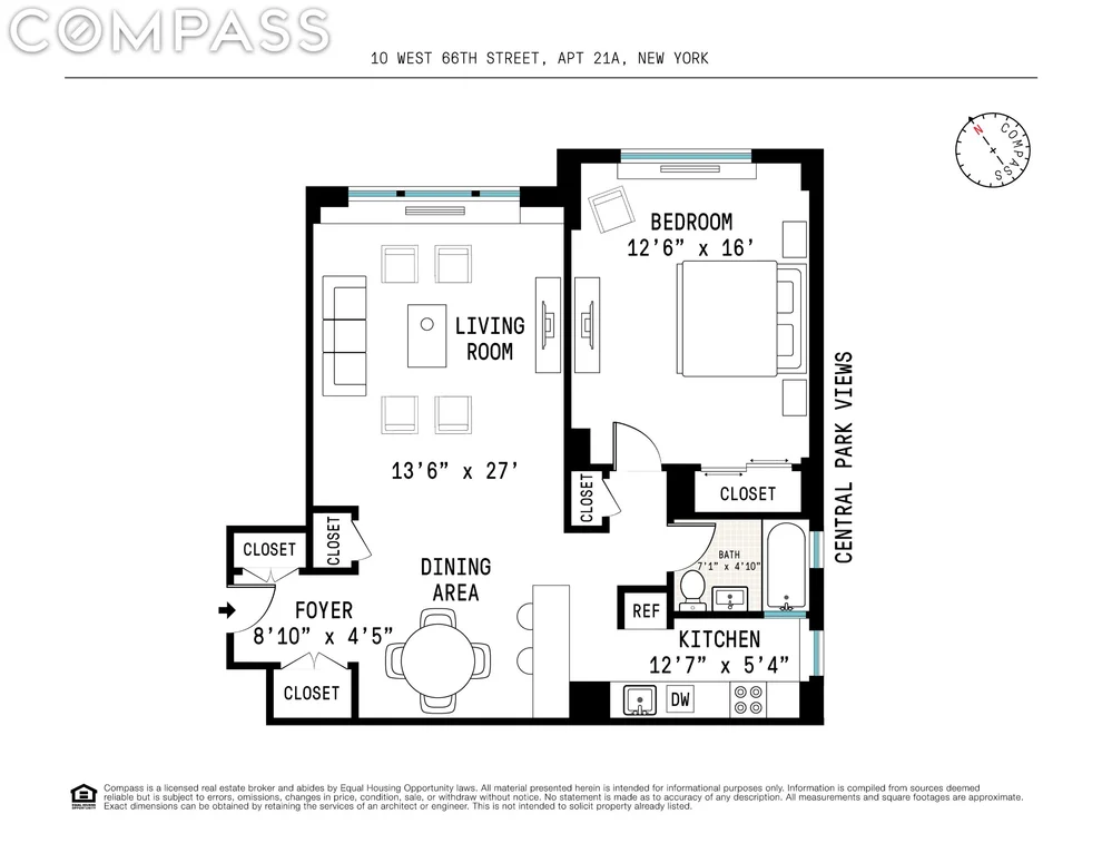 Unit for sale at 10 W 66th Street, Manhattan, NY 10023