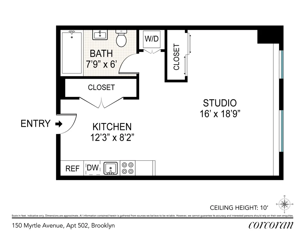 Unit for sale at 150 MYRTLE Avenue, Brooklyn, NY 11201