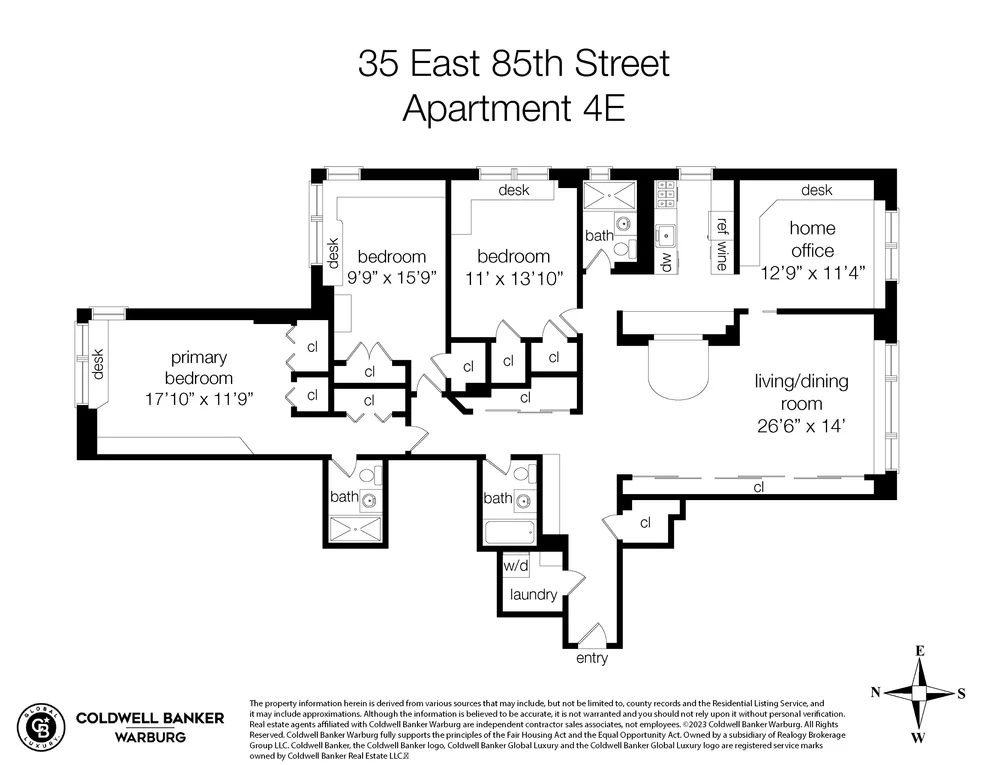 Unit for sale at 35 E 85th Street, Manhattan, NY 10028