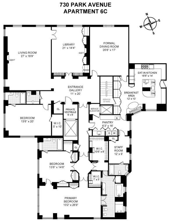 Unit for sale at 730 PARK Avenue, Manhattan, NY 10021