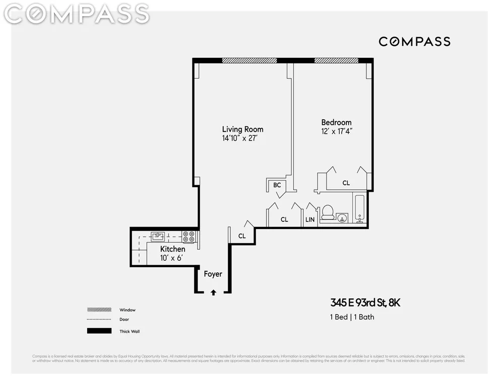 Unit for sale at 345 E 93rd Street, Manhattan, NY 10128