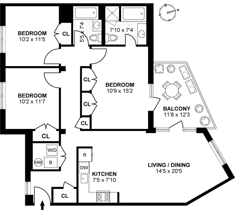 Unit for sale at 35 UNDERHILL Avenue, Brooklyn, NY 11238