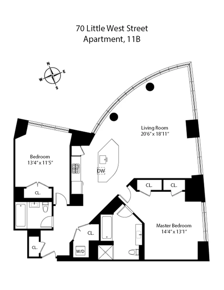 Unit for sale at 70 LITTLE WEST Street, Manhattan, NY 10280