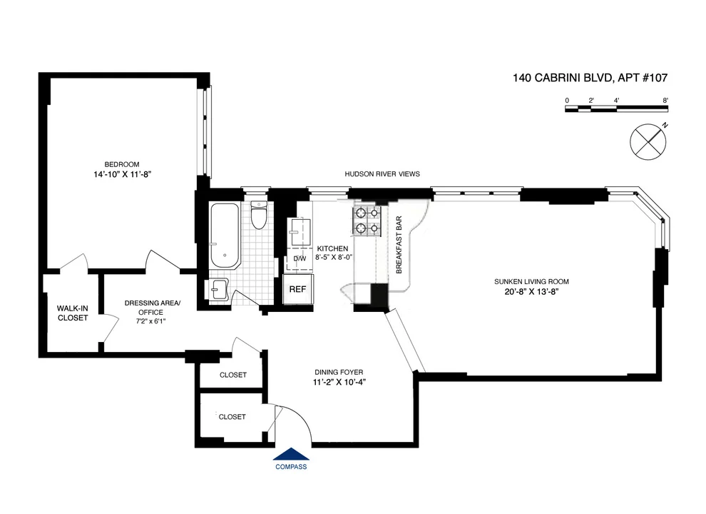 Unit for sale at 140 Cabrini Boulevard, Manhattan, NY 10033