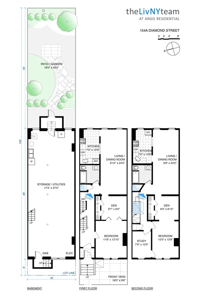 Unit for sale at 154A Diamond Street, Brooklyn, NY 11222