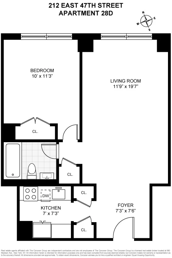 Unit for sale at 212 E 47TH Street, Manhattan, NY 10017