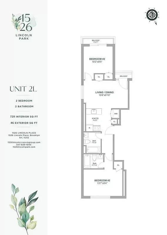 Unit for sale at 1526 Lincoln Place, Brooklyn, NY 11213