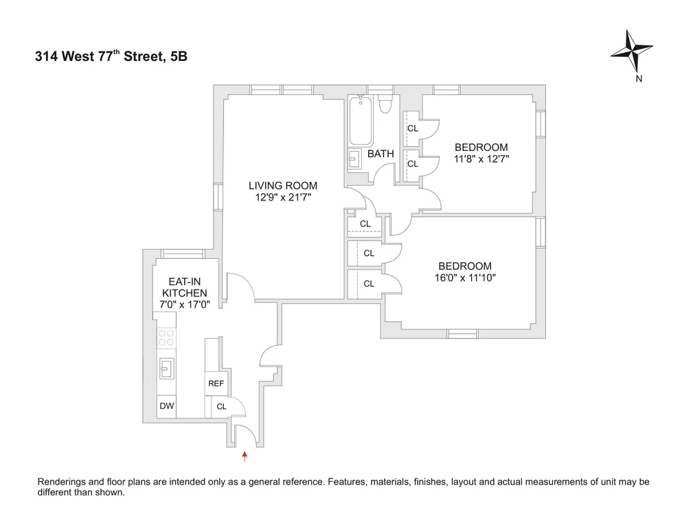 Unit for sale at 314 W 77th Street, Manhattan, NY 10024