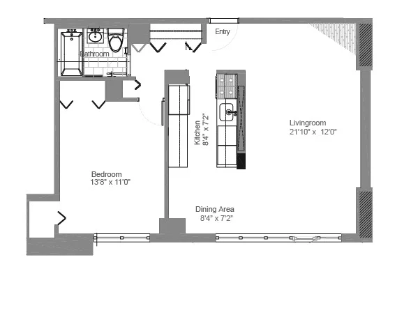 Unit for sale at 100 W 93RD Street, Manhattan, NY 10025