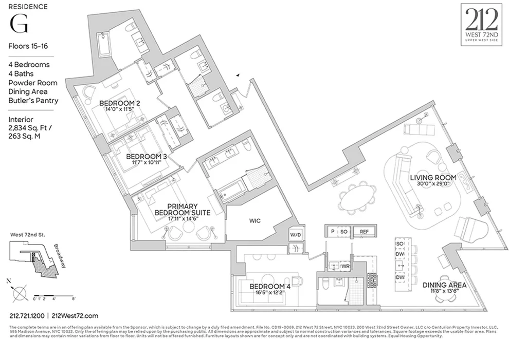 Unit for sale at 212 W 72ND Street, Manhattan, NY 10023