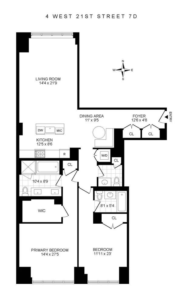 Unit for sale at 4 W 21ST Street, Manhattan, NY 10010