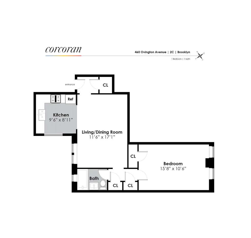 Unit for sale at 460 OVINGTON Avenue, Brooklyn, NY 11209