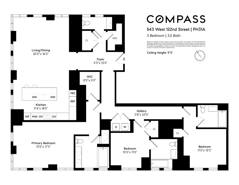 Unit for sale at 543 W 122nd Street, Manhattan, NY 10027