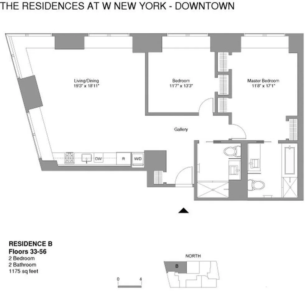 Unit for sale at 123 Washington Street, Manhattan, NY 10006