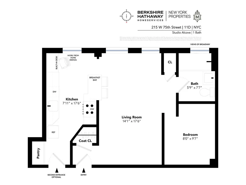 Unit for sale at 215 W 75TH Street, Manhattan, NY 10023