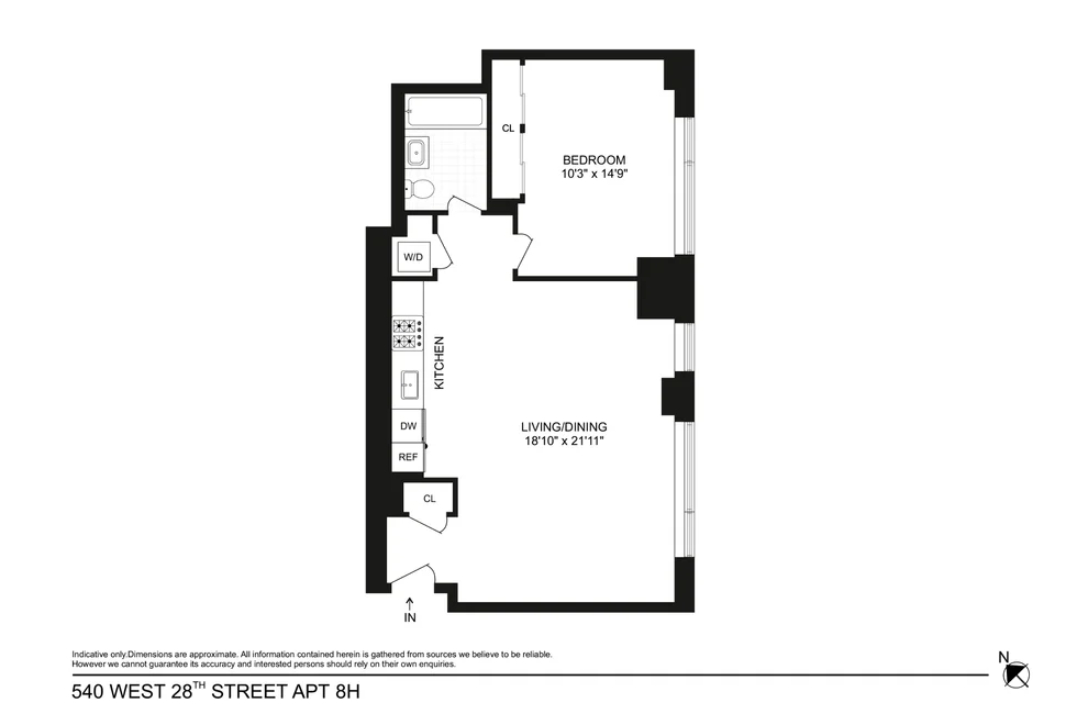 Unit for sale at 540 W 28th Street, Manhattan, NY 10001