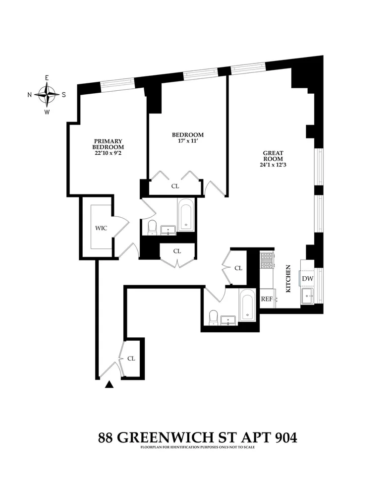 Unit for sale at 88 GREENWICH Street, Manhattan, NY 10006