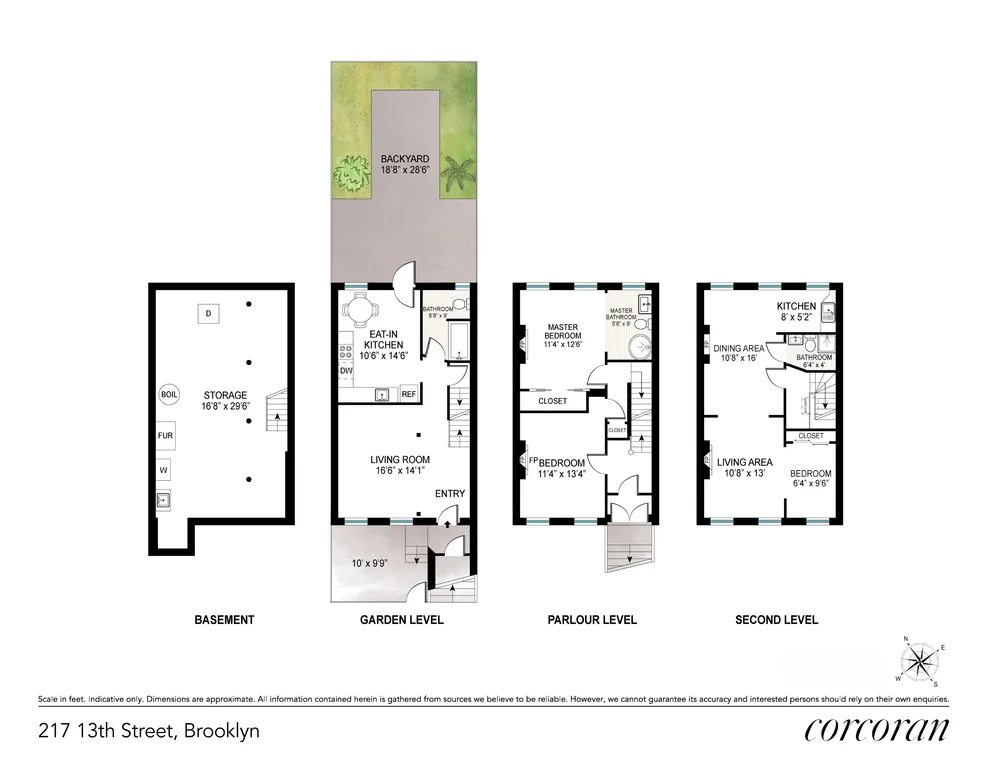 Unit for sale at 217 13th Street, Brooklyn, NY 11215