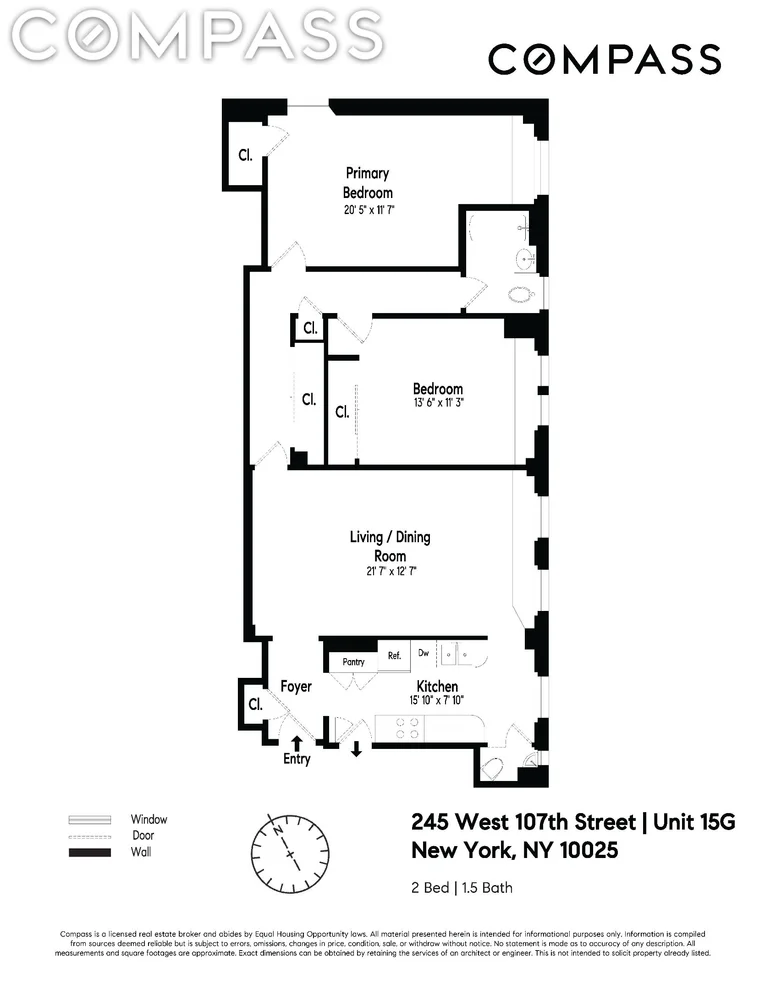 Unit for sale at 245 W 107th Street, Manhattan, NY 10025
