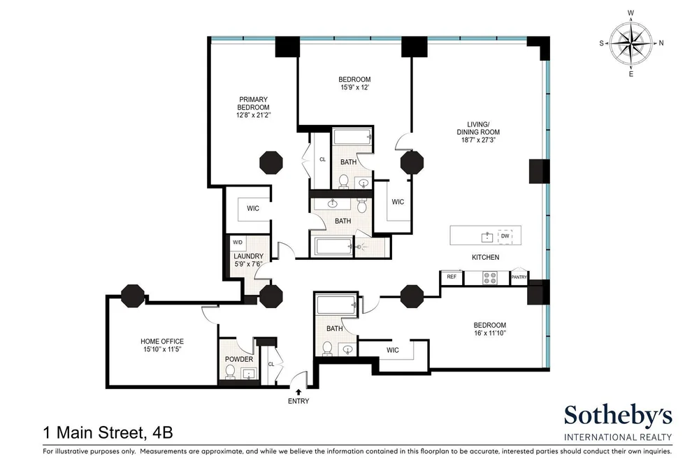 Unit for sale at 1 Main Street, Brooklyn, NY 11201