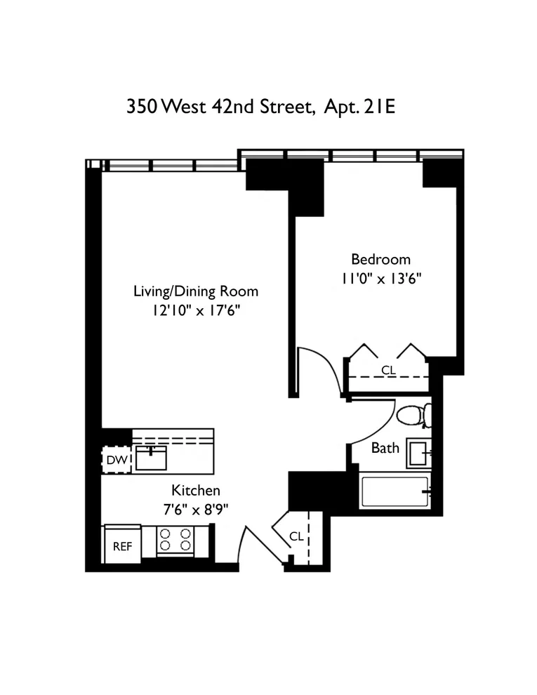 Unit for sale at 350 W 42ND Street, Manhattan, NY 10036