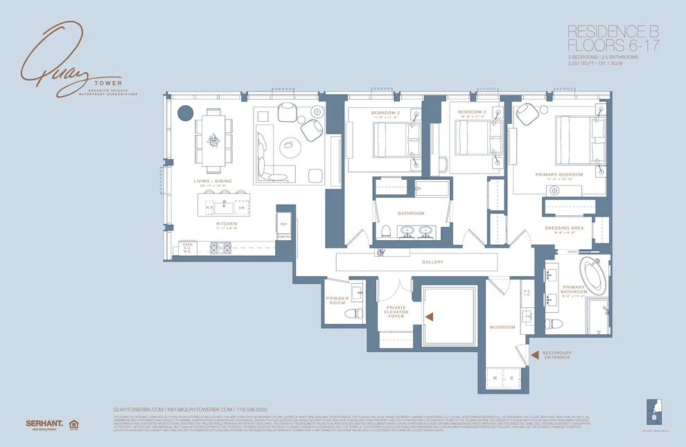 Unit for sale at 50 BRIDGE PARK Drive, Brooklyn, NY 11201