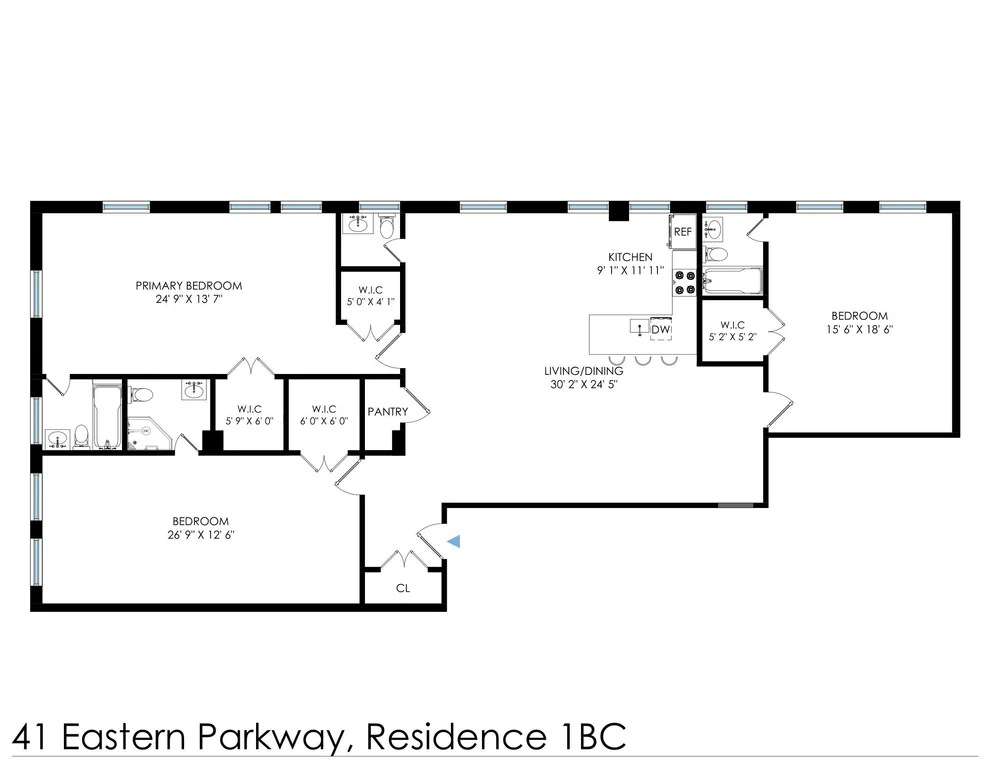 Unit for sale at 41 Eastern Parkway, Brooklyn, NY 11238