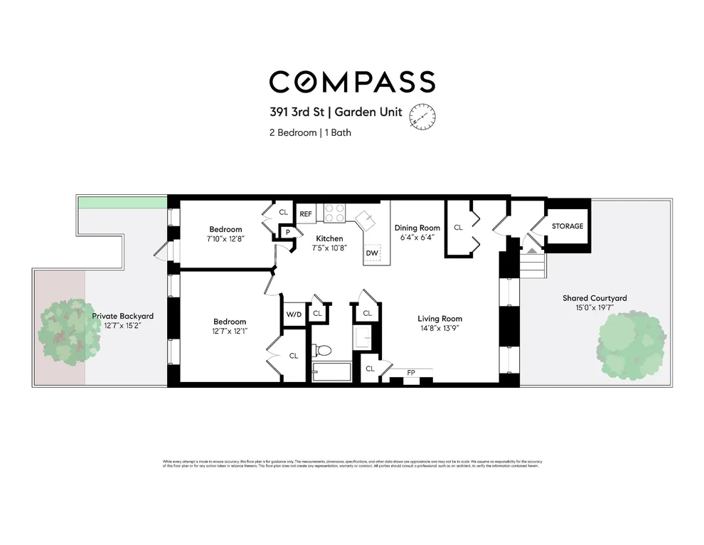 Unit for sale at 391 3rd Street, Brooklyn, NY 11215