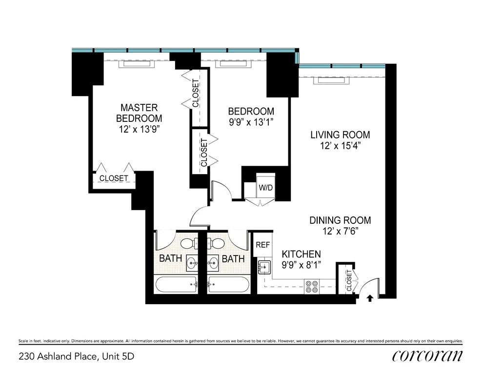 Unit for sale at 230 ASHLAND Place, Brooklyn, NY 11217