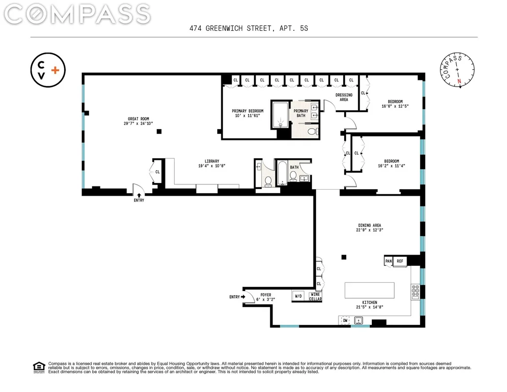 Unit for sale at 474 Greenwich Street, Manhattan, NY 10013