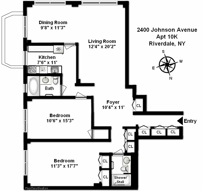 Unit for sale at 2400 Johnson Avenue, Bronx, NY 10463