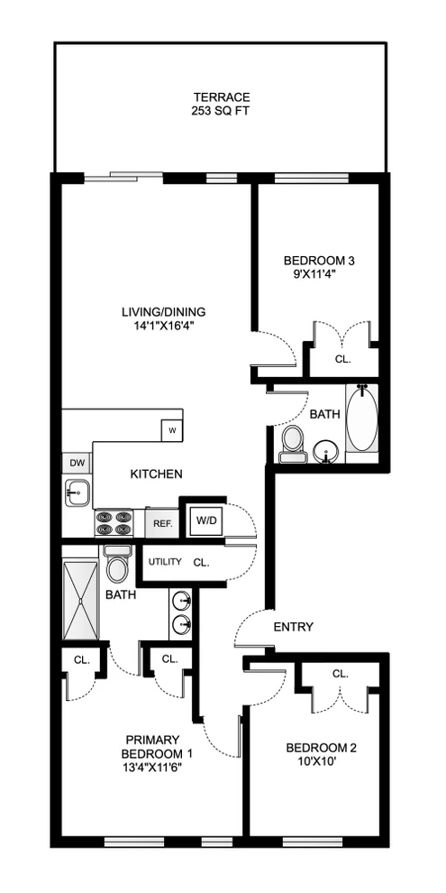 Unit for sale at 144 FREEMAN Street, Brooklyn, NY 11222