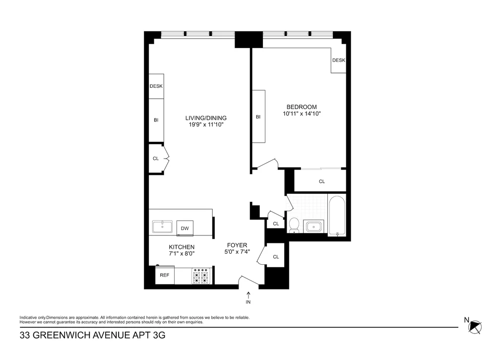 Unit for sale at 33 Greenwich Avenue, Manhattan, NY 10014