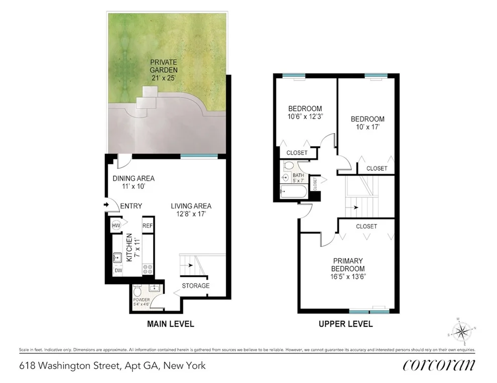 Unit for sale at 618 WASHINGTON Street, Manhattan, NY 10014