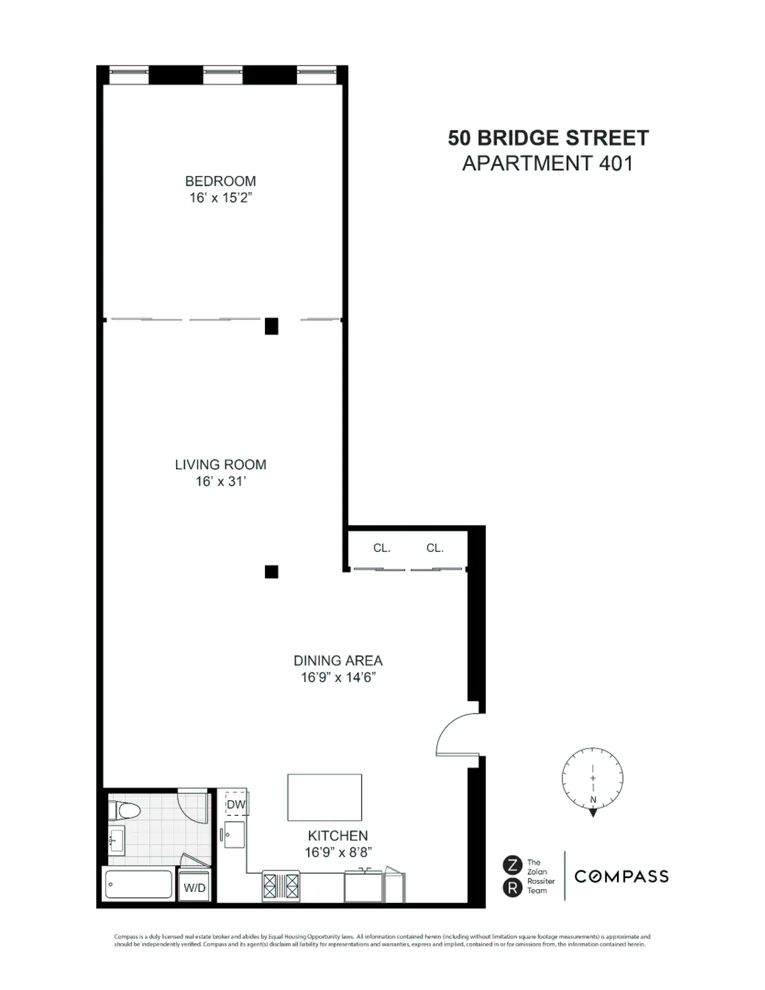 Unit for sale at 50 Bridge Street, Brooklyn, NY 11201