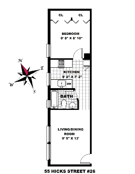 Unit for sale at 55 HICKS Street, Brooklyn, NY 11201