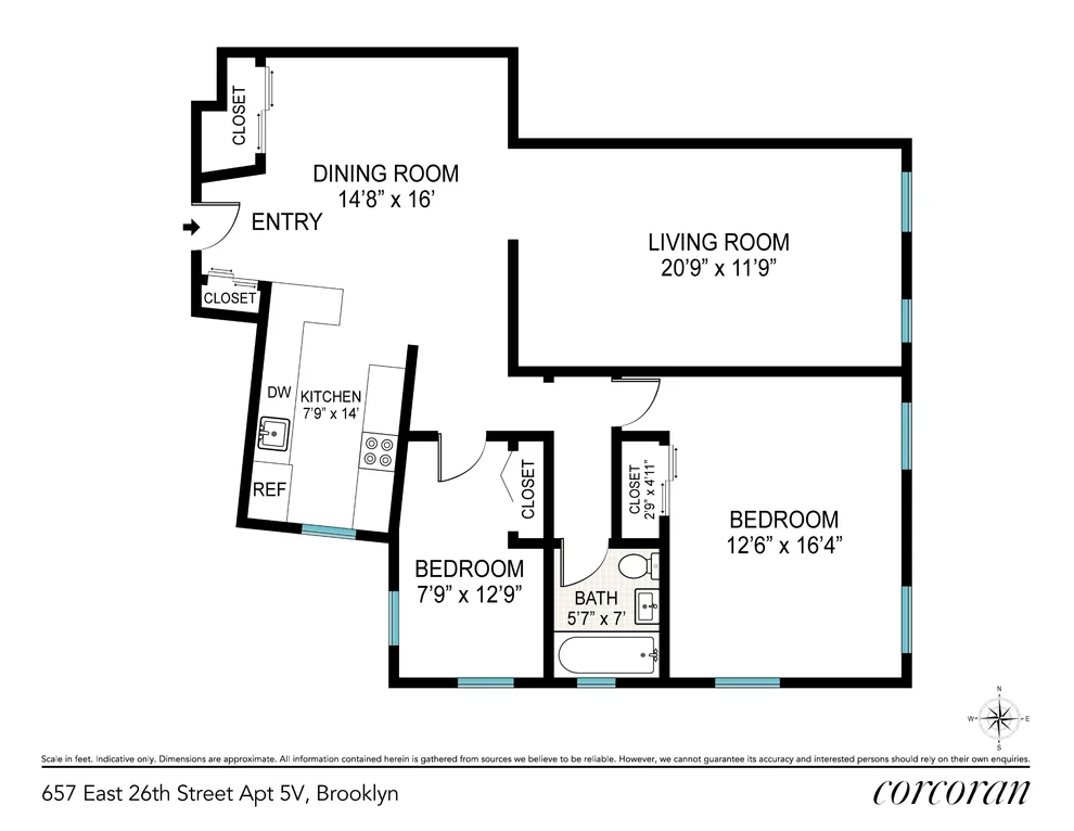 Unit for sale at 657 E 26TH Street, Brooklyn, NY 11210