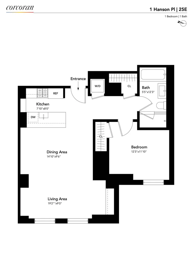 Unit for sale at 1 Hanson Place, Brooklyn, NY 11217