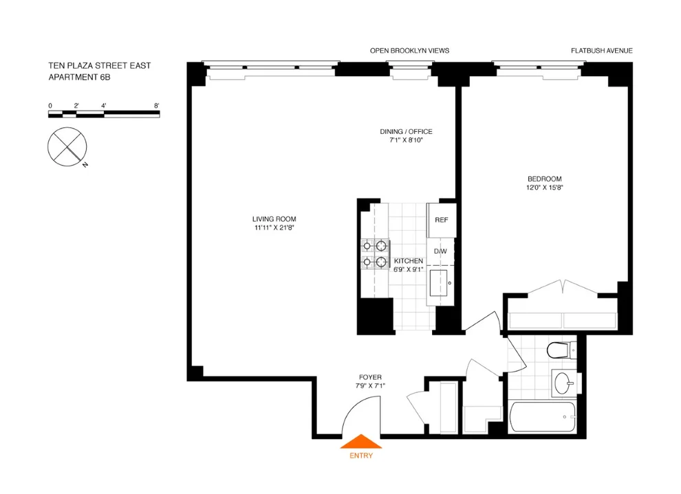Unit for sale at 10 PLAZA Street E, Brooklyn, NY 11238