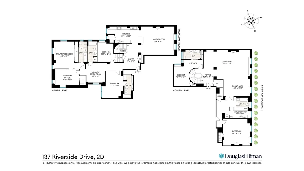 Unit for sale at 137 RIVERSIDE Drive, Manhattan, NY 10024