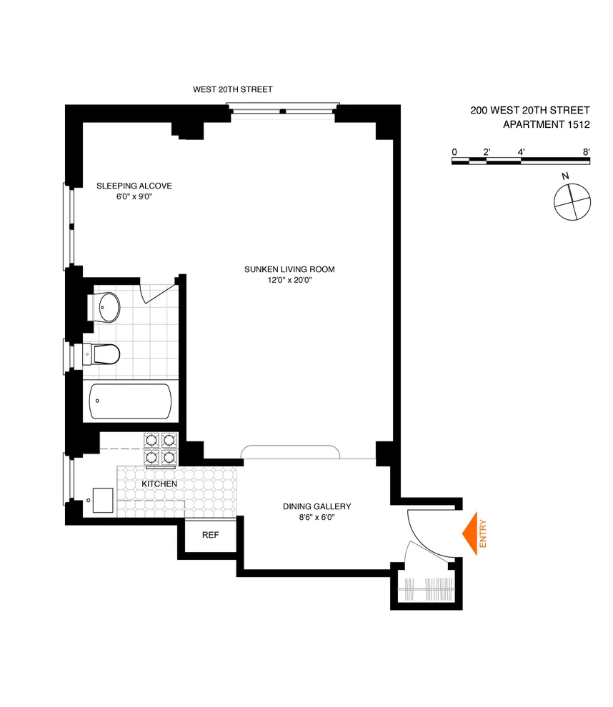 Unit for sale at 200 W 20th Street, Manhattan, NY 10011