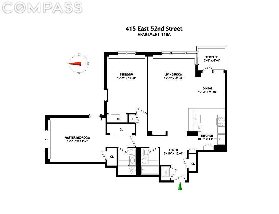 Unit for sale at 415 E 52nd Street, Manhattan, NY 10022