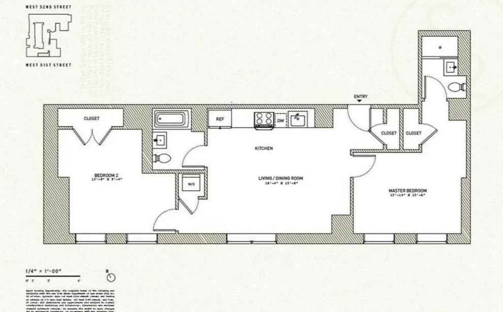 Unit for sale at 416 W 52ND Street, Manhattan, NY 10019