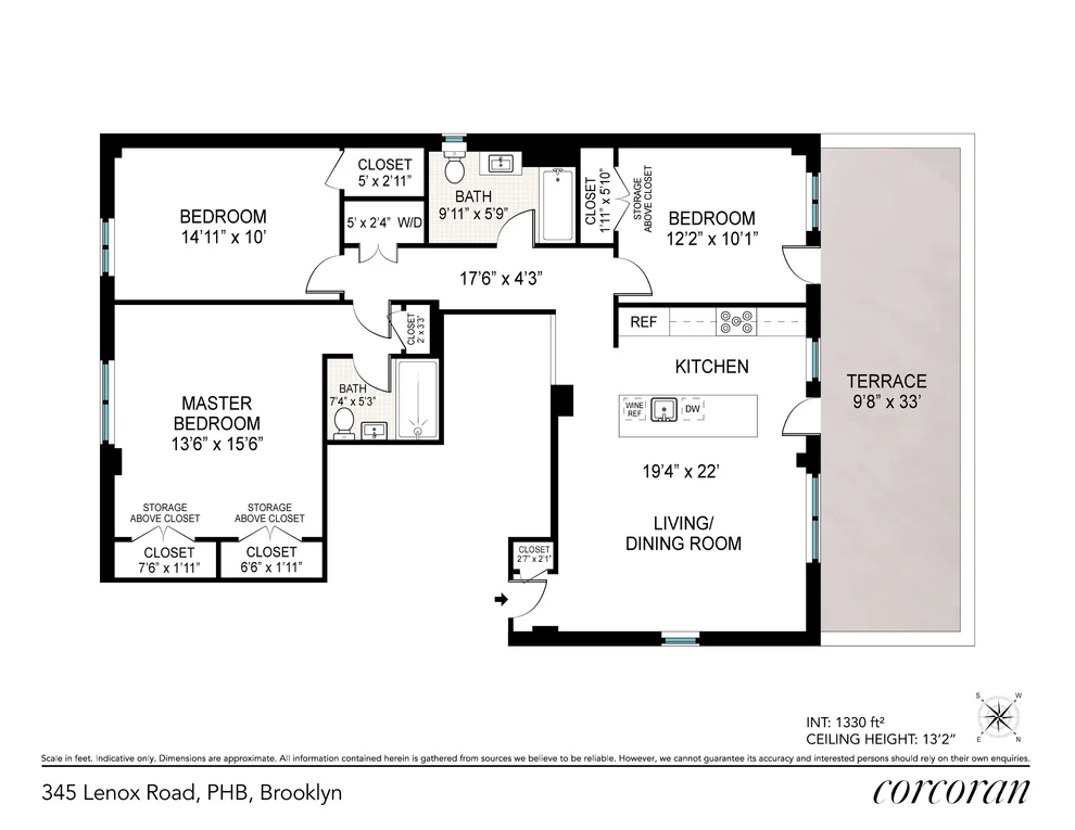 Unit for sale at 345 Lenox Road, Brooklyn, NY 11226
