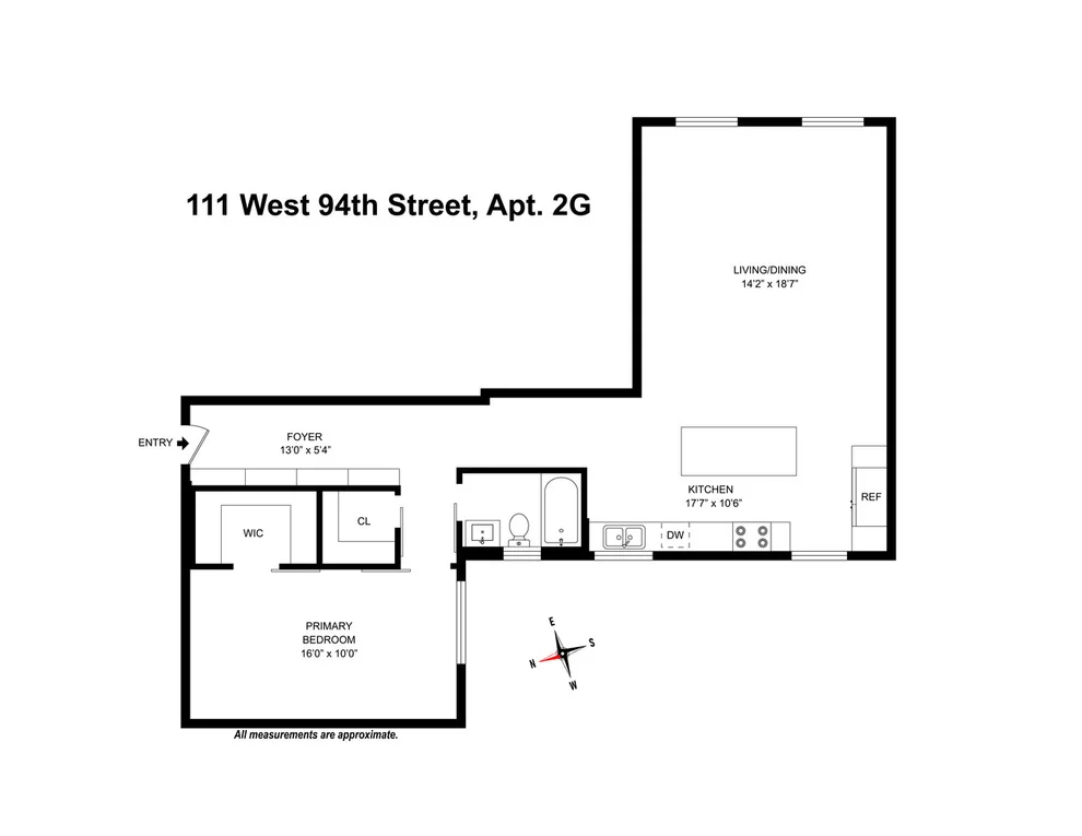 Unit for sale at 111 W 94TH Street, Manhattan, NY 10025
