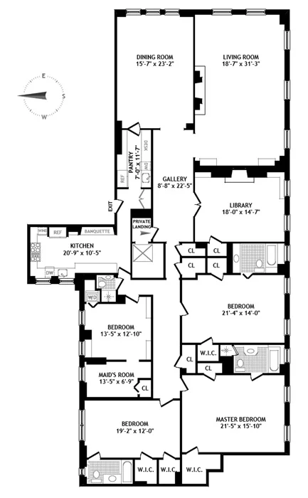 Unit for sale at 1100 PARK Avenue, Manhattan, NY 10128