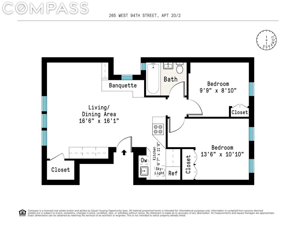 Unit for sale at 265 W 94th Street, Manhattan, NY 10025
