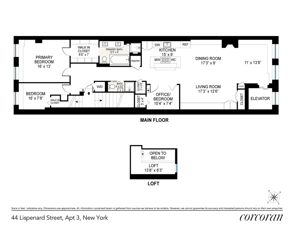 Unit for sale at 44 LISPENARD Street, Manhattan, NY 10013